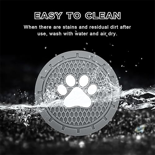 Miniatura 4 de Kewucn 4 posavasos para automóvil, 2.75 pulgadas, lindo posavasos para mujeres y hombres, portavasos antideslizantes de PVC para automóvil,