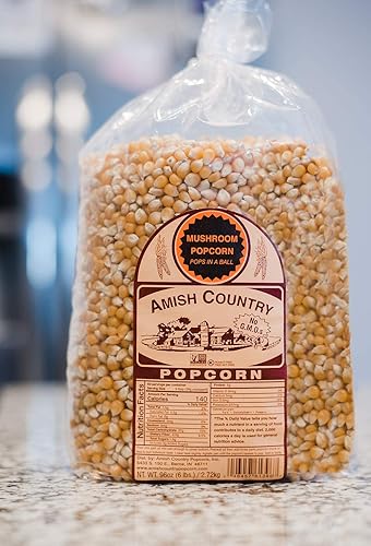 Miniatura 3 de Palomitas de maíz sabor hongos Amish Country, Bolsa Grande de 6lb
