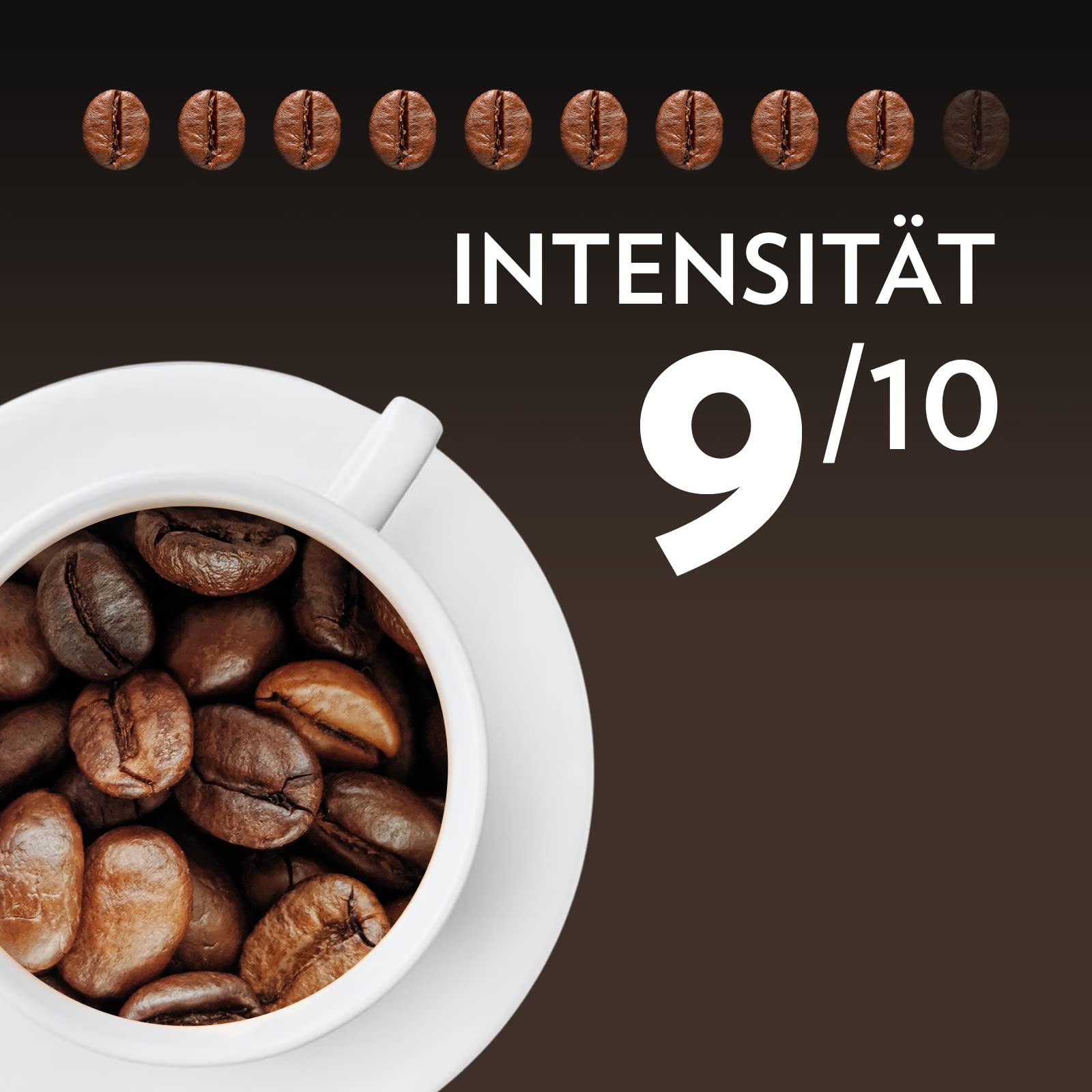 Lavazza, Espresso Maestro, Kaffeebohnen für Espressomaschinen, Ausgewogener & Aromatischer Frucht- und Blumengeschmack, Intensität 9/10, 100 % Bio Arabica & Robusta, Langsame & Sanfte Röstung, 1 Kg