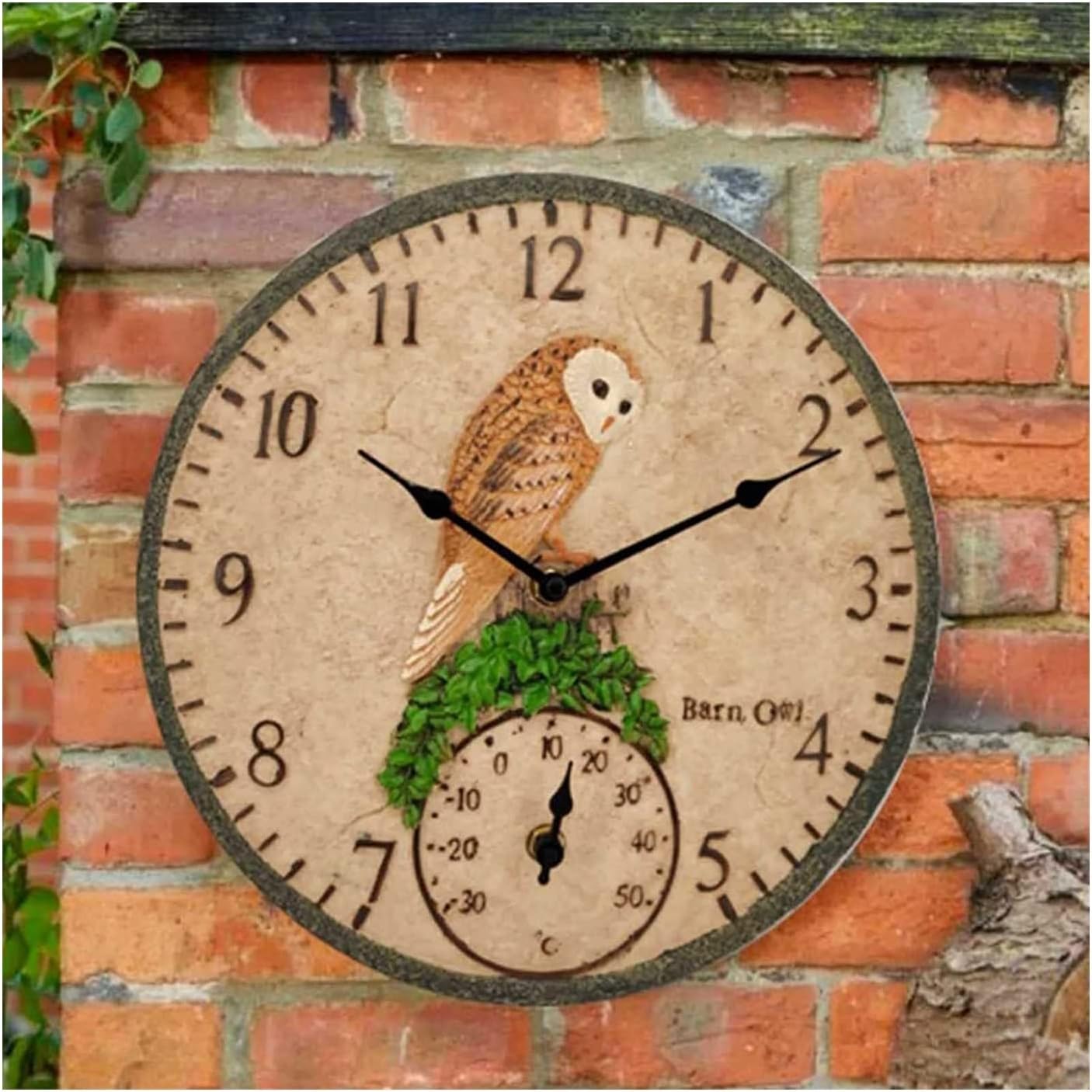 Wall Clock, Decorative Wall Clock Outdoor Garden Waterproof