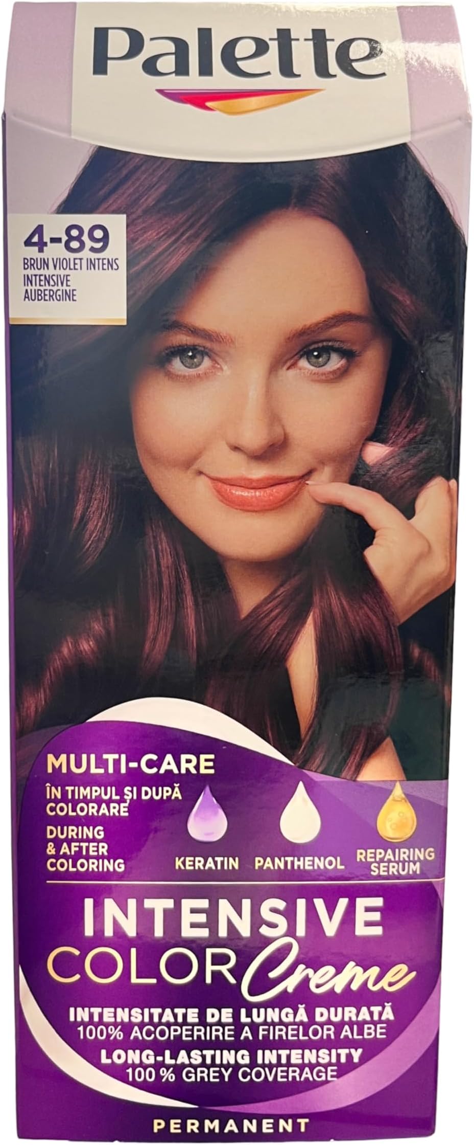 Intensive Color Creme Rfe3 Intensive Aubergine Permanent Hair Colo
