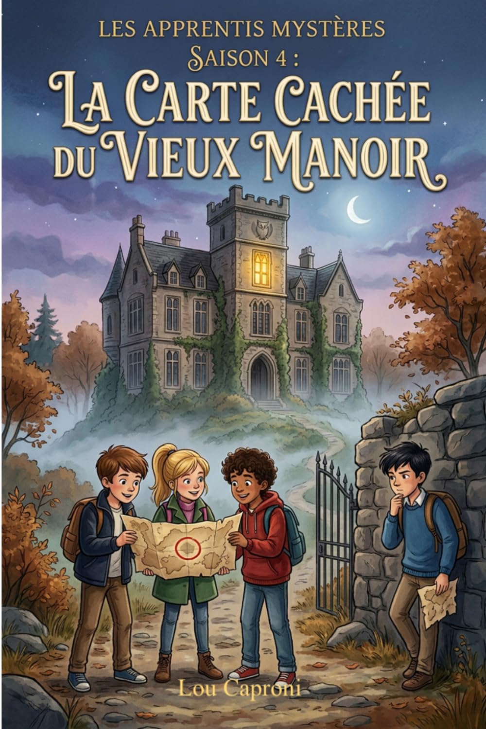 Les apprentis mystères - Saison 4: La carte Cachée du Vieux Manoir