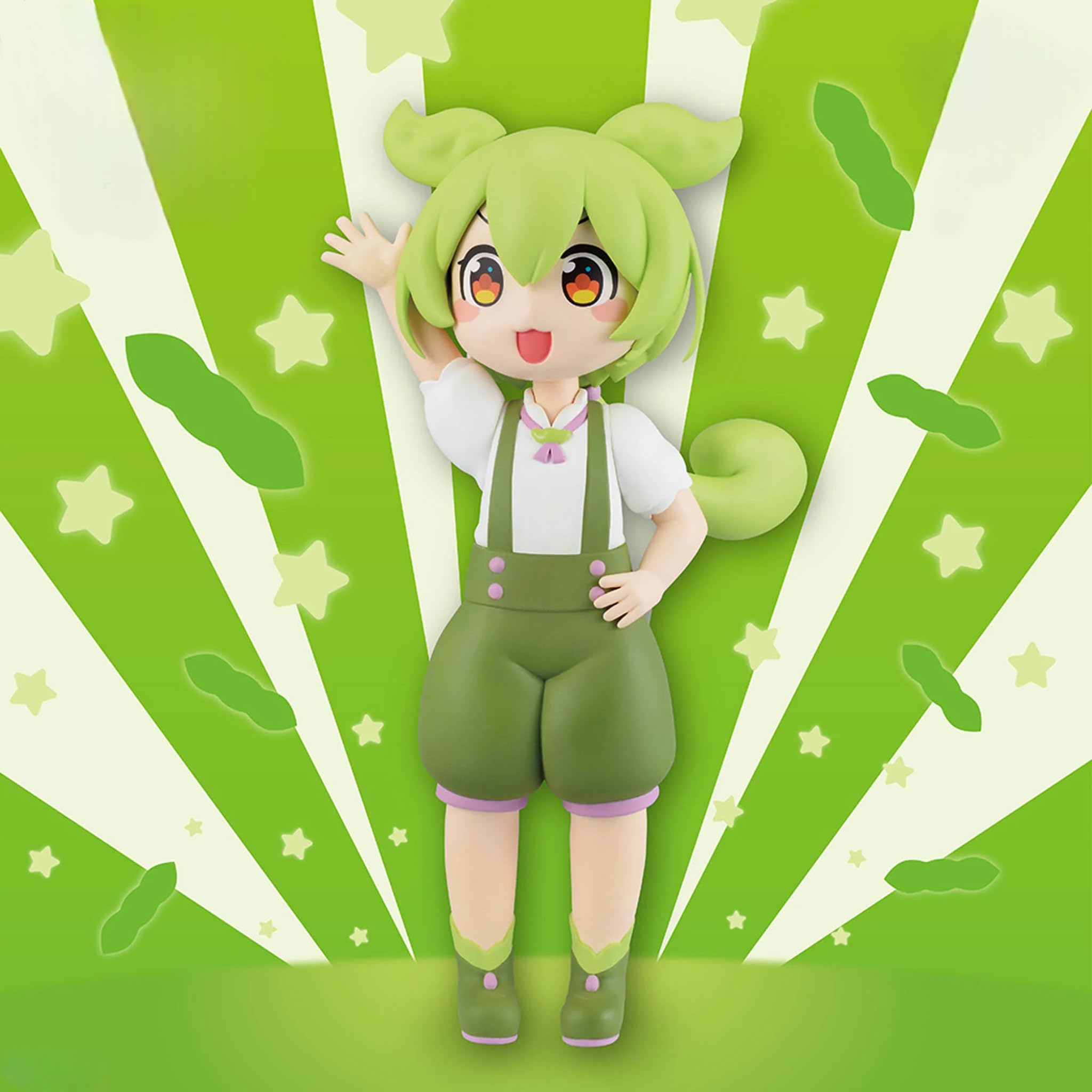 東北ずん子・ずんだもんプロジェクト ずんだもん フィギュア×7 プラフィア 東北ずん子・ずんだもんプロジェクト ずんだもん