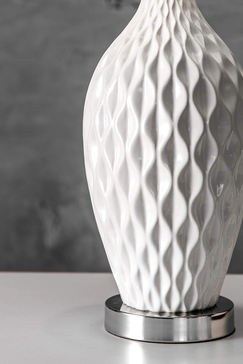nuLOOM Irvine 28" Ceramic Table Lamp