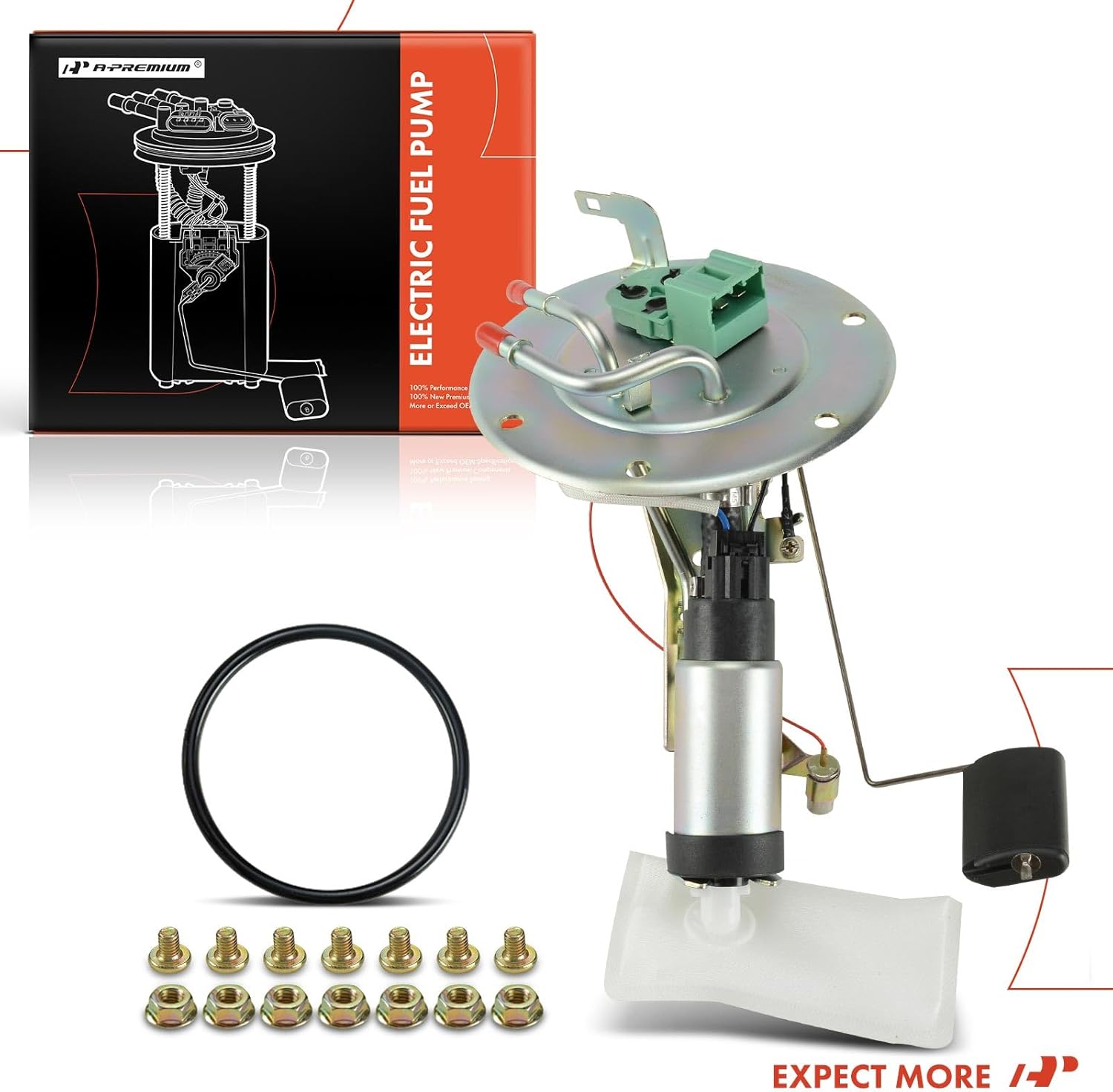 A-Premium Electric Fuel Pump Assembly with Sending Unit Compatible with Honda CR-V CRV 2000 2001 L4 2.0L Gas Sport Utility, Replace# 23010199, 17040S10C20 - Image 8