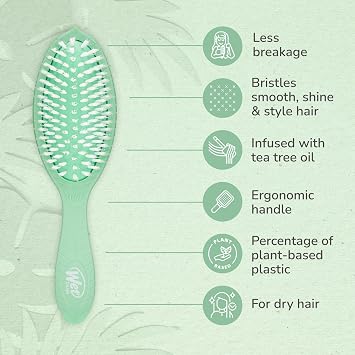 Wet Brush Go GreenTM Treatment & Shine -Tea Tree Oil