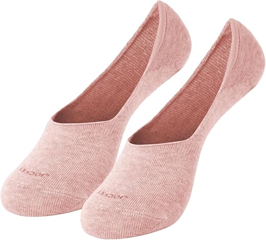 Jockey 7484 Women's Microfiber and Compact Cotton Stretch No Show Socks with Stay Fresh Treatment