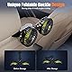 USB Car Cooling Fans for Backseat: Dual Head Car Fan for Kids 3 Speeds 360° Rotatable Vehicle Rear Headrest Fans 5V/2A Powerful Electric Air Circulation Fan for Sedan SUV RV Truck (USB Plug)