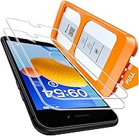 Vista 1 de TOCOL - 2 unidades de protector de pantalla para iPhone SE 3/2 (Edición 2022/2020), iPhone 8/7, iPhone 6s/6 de 4.7 pulgadas, instalación instantánea