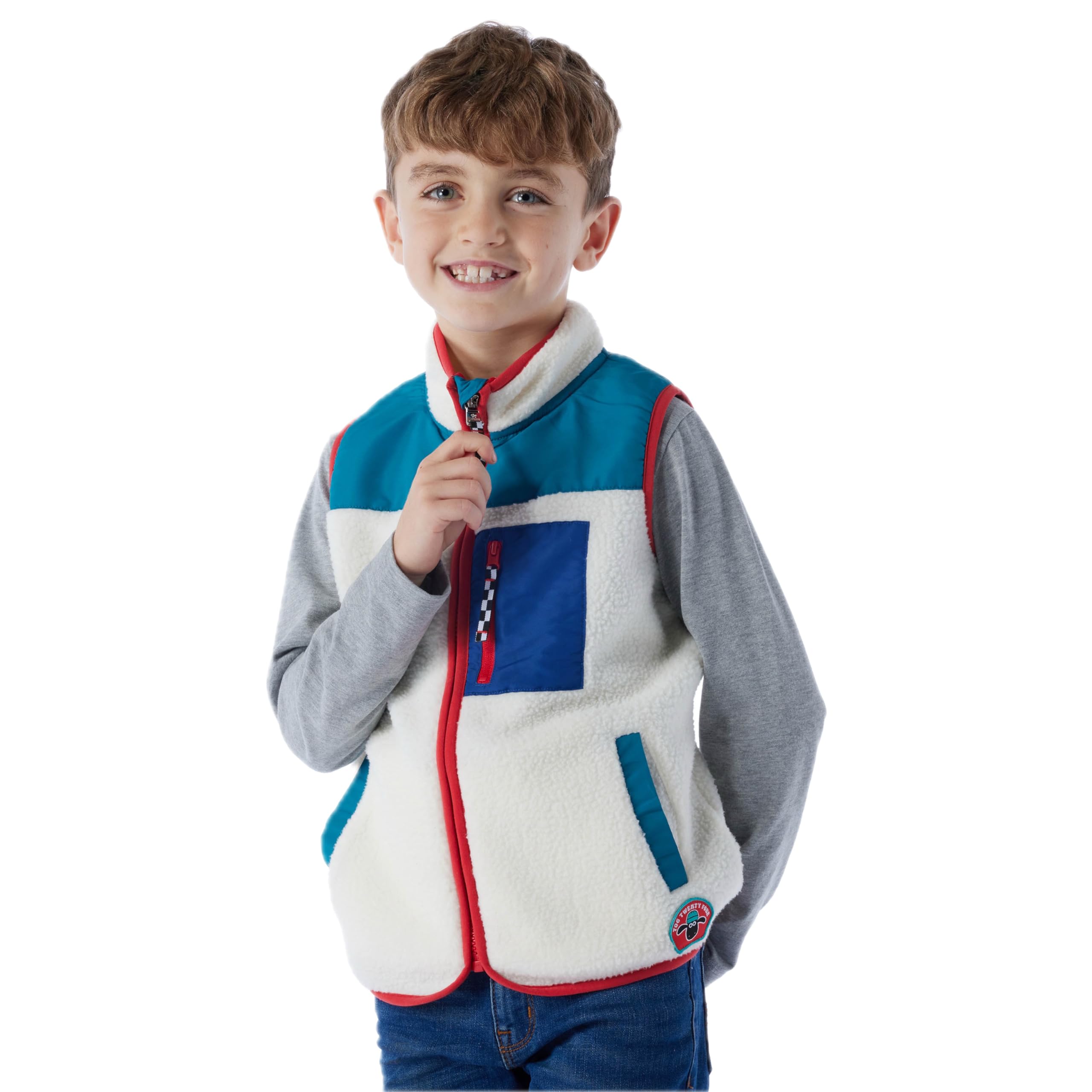 TOG24 - Kids - Fleece Gilet - Blue - 7-8 Years