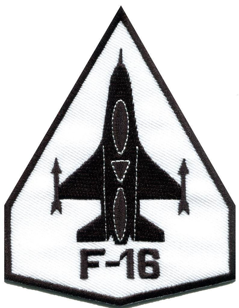 F-16 Fighting Falcon Usaf Air Force Jet Aircraft Applique Iron-on Patch S-689 Handmade Design From Thailand