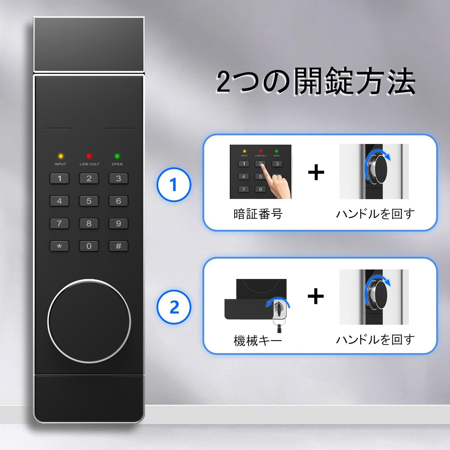 Amazon.co.jp: GIRGBE【強化版】超大 家庭用 指紋認証 暗証番号 52L