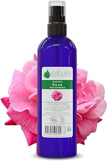VOSHUILES - Hydrolat de Rose COSMOS - Eau Florale Pure et Naturelle - Parfum Floral Apaisant et Rafraîchissant - Soin Visage et Corps - 100ml
