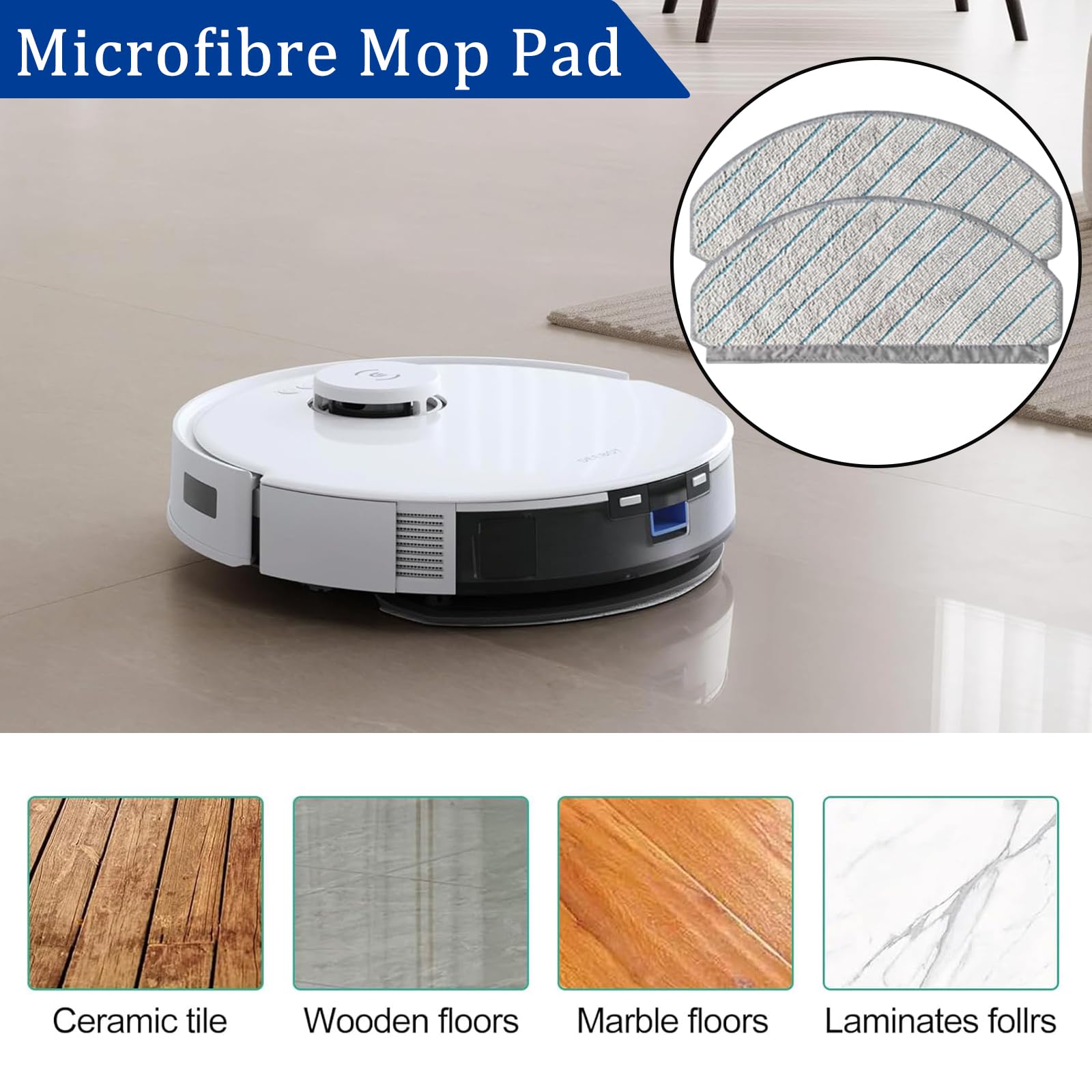 Rechange Pour Aspirateur Pour Ecovacs DEEBOT N20 Plus / N20 / N20 PRO