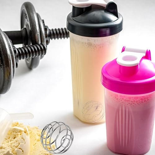 Miniatura 8 de Bolas agitadoras, 6 bolas mezcladoras de acero inoxidable 304 para batidos de proteínas, bolas de mezcla para botellas mezcladoras