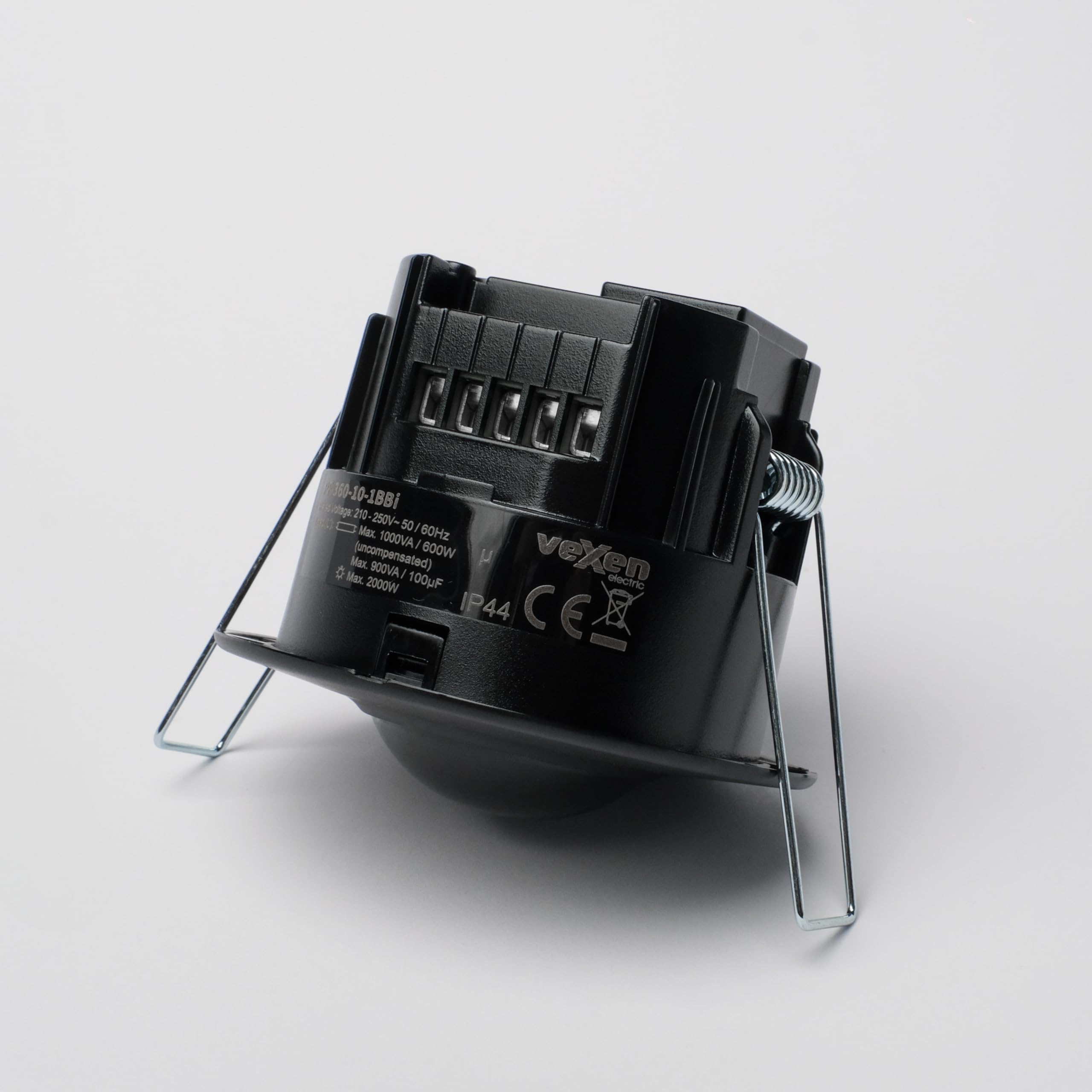 Präsenzmelder Unterputz 360° 10 m IP44 2000 W LED geeignet