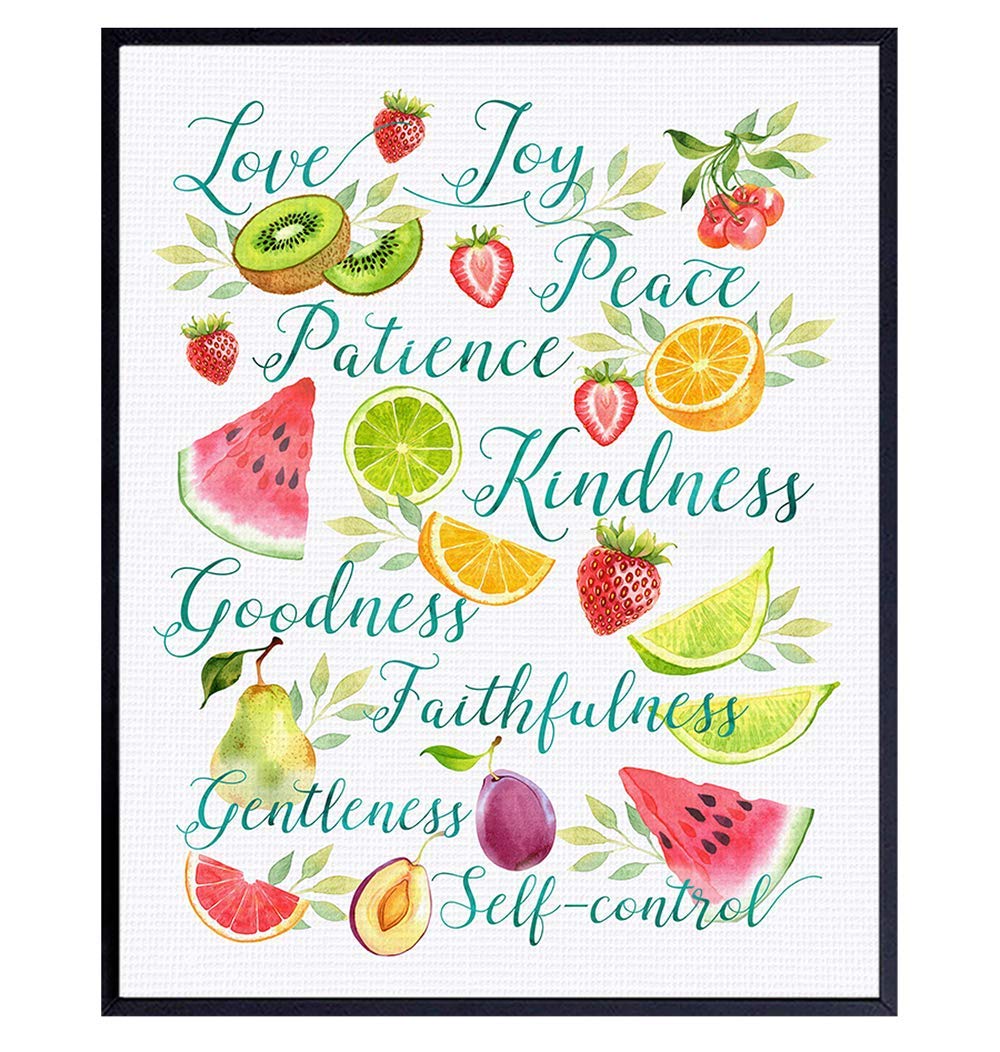 Buy The Fruit of the Spirit Fruit Wall Art Galatians Religious
