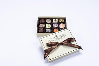 Le Chocolatier Signature Gourmet Assorted Chocolate Truffle Gift Box - Premium Chocolate Truffles Perfect for Gifts, Holidays, Birthdays, and Chocolate Lovers (Assorted Dairy (Milk, Dark, White), 12 Piece Box)