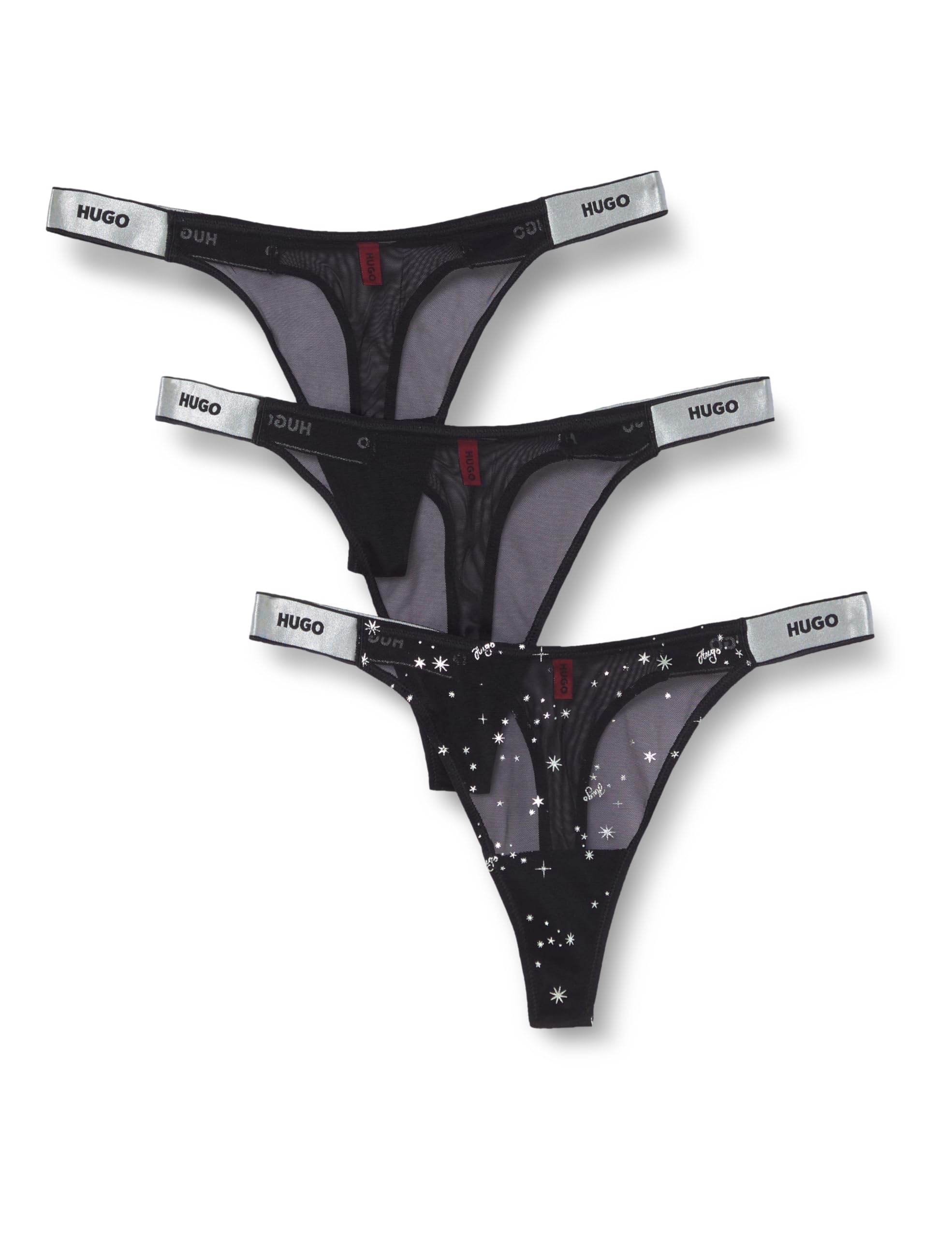 HUGO Women's Thong, Open Miscellaneous, XXL
