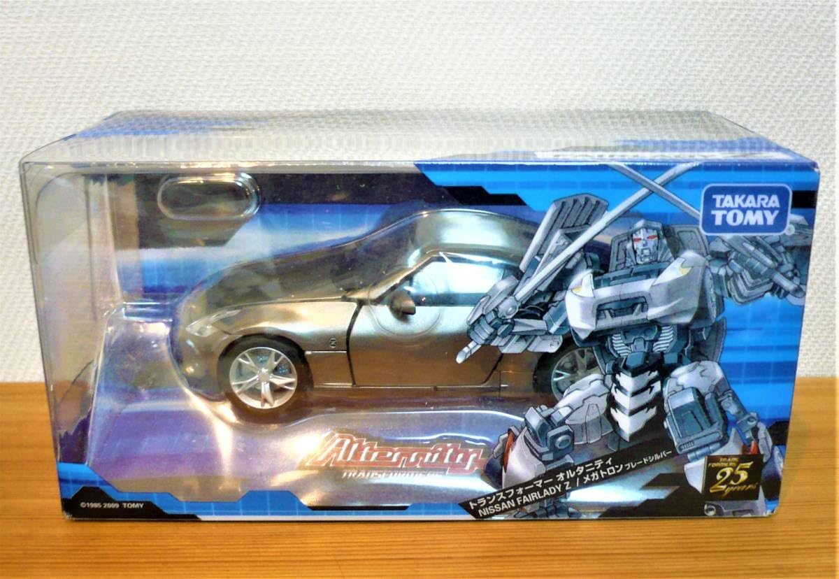 【美品！】トランスフォーマー オルタニティ メガトロン 日産 フェアレディZ ブレードシルバー コラボ 25周年記念 トランスフォーマー オルタニティ A-02 Nissan フェアレディZ