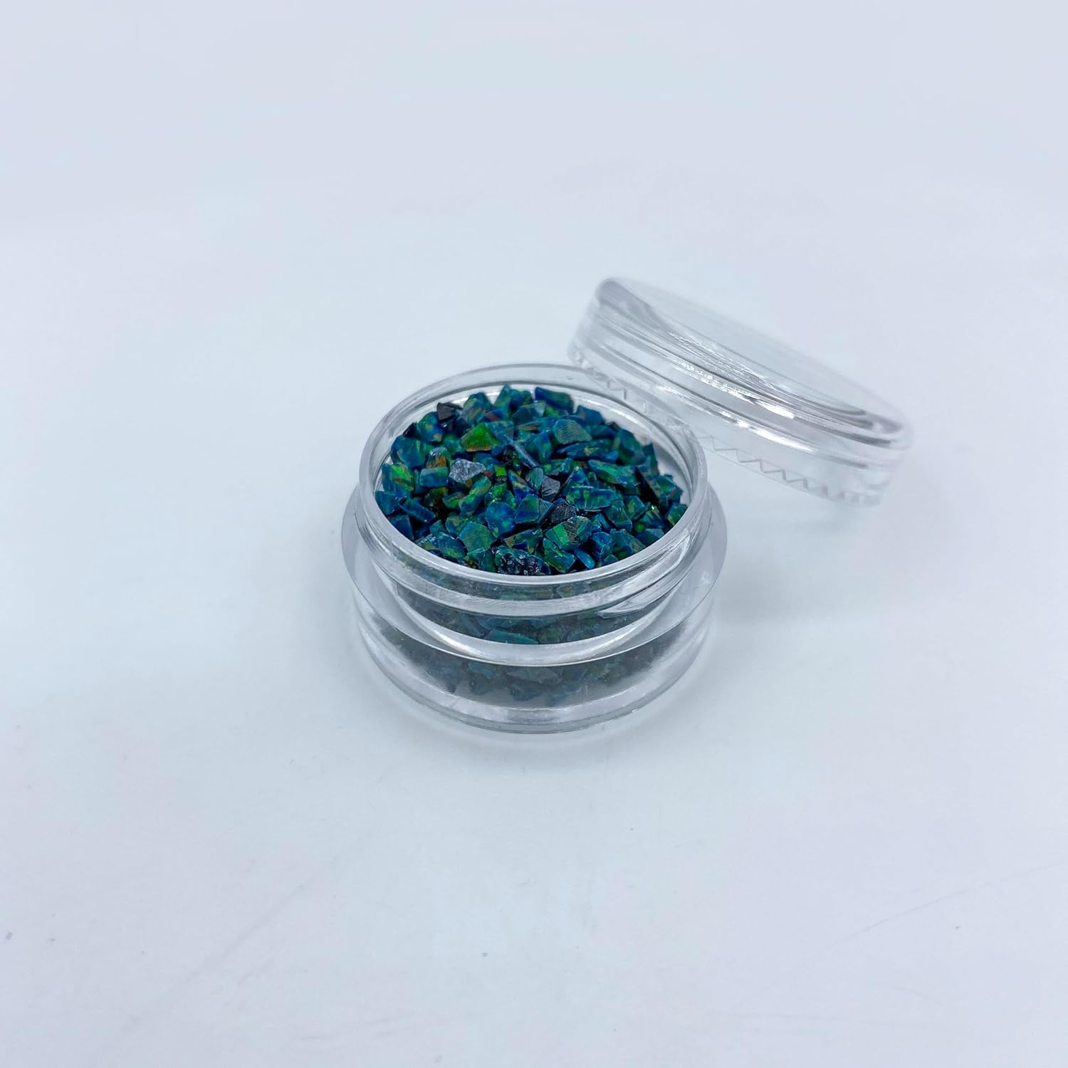 Dragon Scale Opal (5g) - Blue-Green, Green Opal - Crushed - 1 Gram