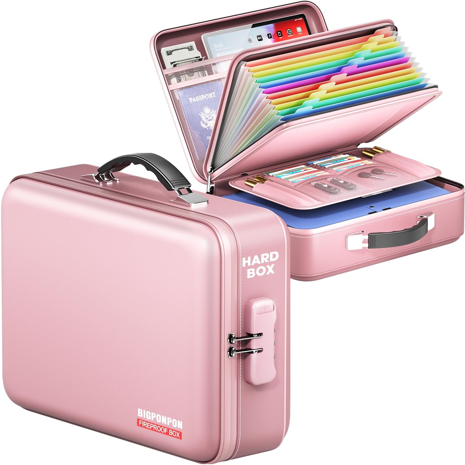 BigPonPon Fireproof Document Box