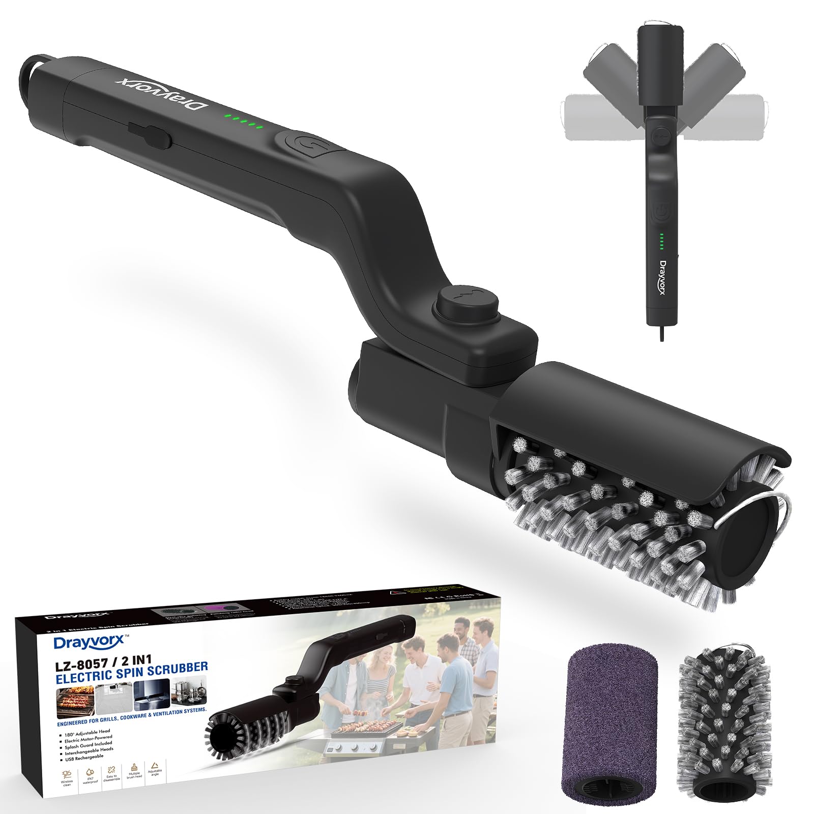 Drayvorx Electric Grill Brush