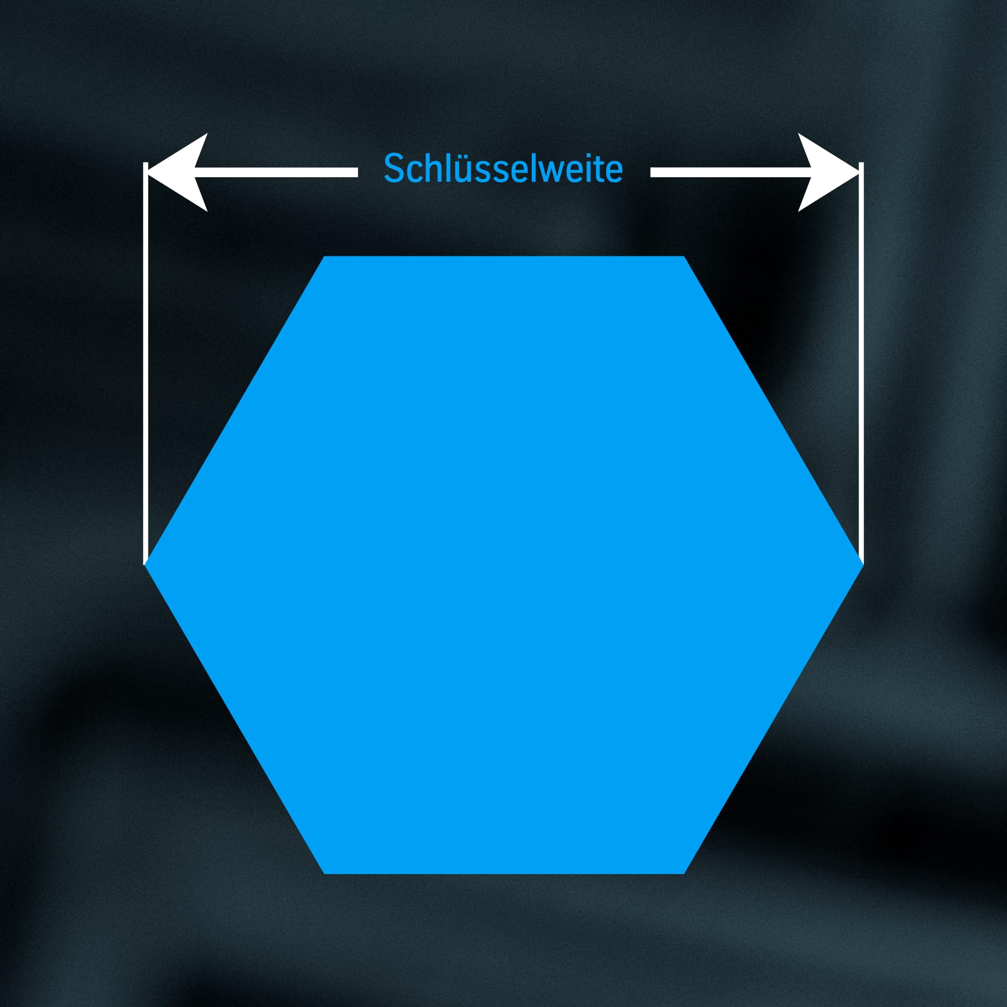 thyssenkrupp Messing Sechskant – Sechskantstange Sechskantprofil – CW614N – SW 17 mm, 2000 mm Länge