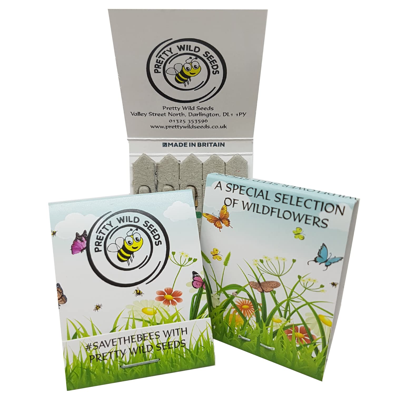 Wild Flower Seed Sticks Beesticks Promotional Promo (5 Packets)