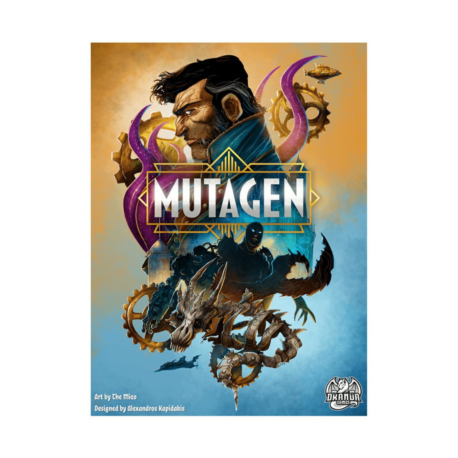 Dranda Games | Mutagen | Board Game | Ages 12+ | 1-4 Players | 90 Minutes Playing Time