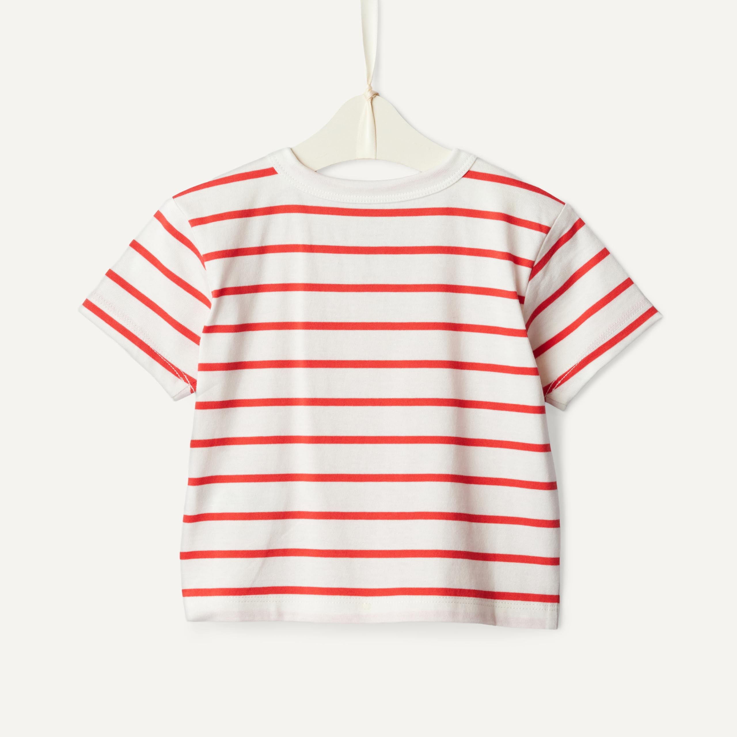 Amazon Essentials x Sofia Grainge Baby - Jungen Kurzärmelige T-Shirts aus Baumwolle mit Rundhalsausschnitt, 2er-Pack