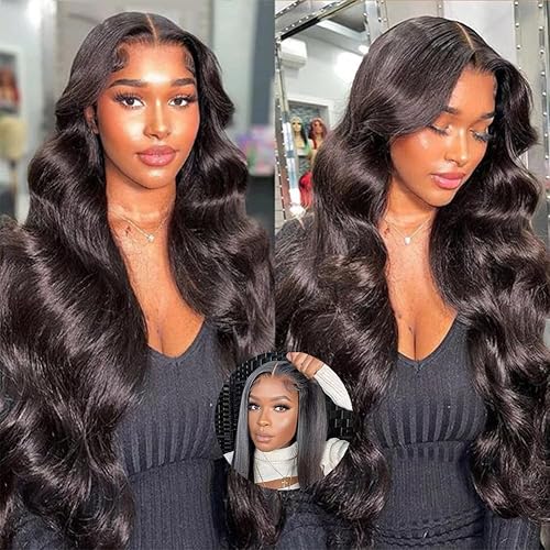 Miniatura 10 de BestFun Peluca de cabello humano ondulado sin pegamento FB27 Balayage peluca de cabello humano densidad 180% 13x4 Ombre encaje frontal peluca de