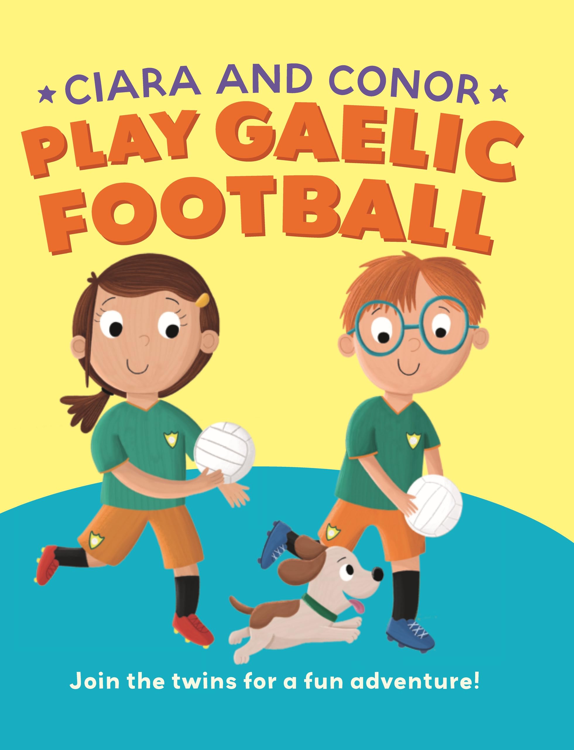 Ciara and Conor Play Gaelic Football