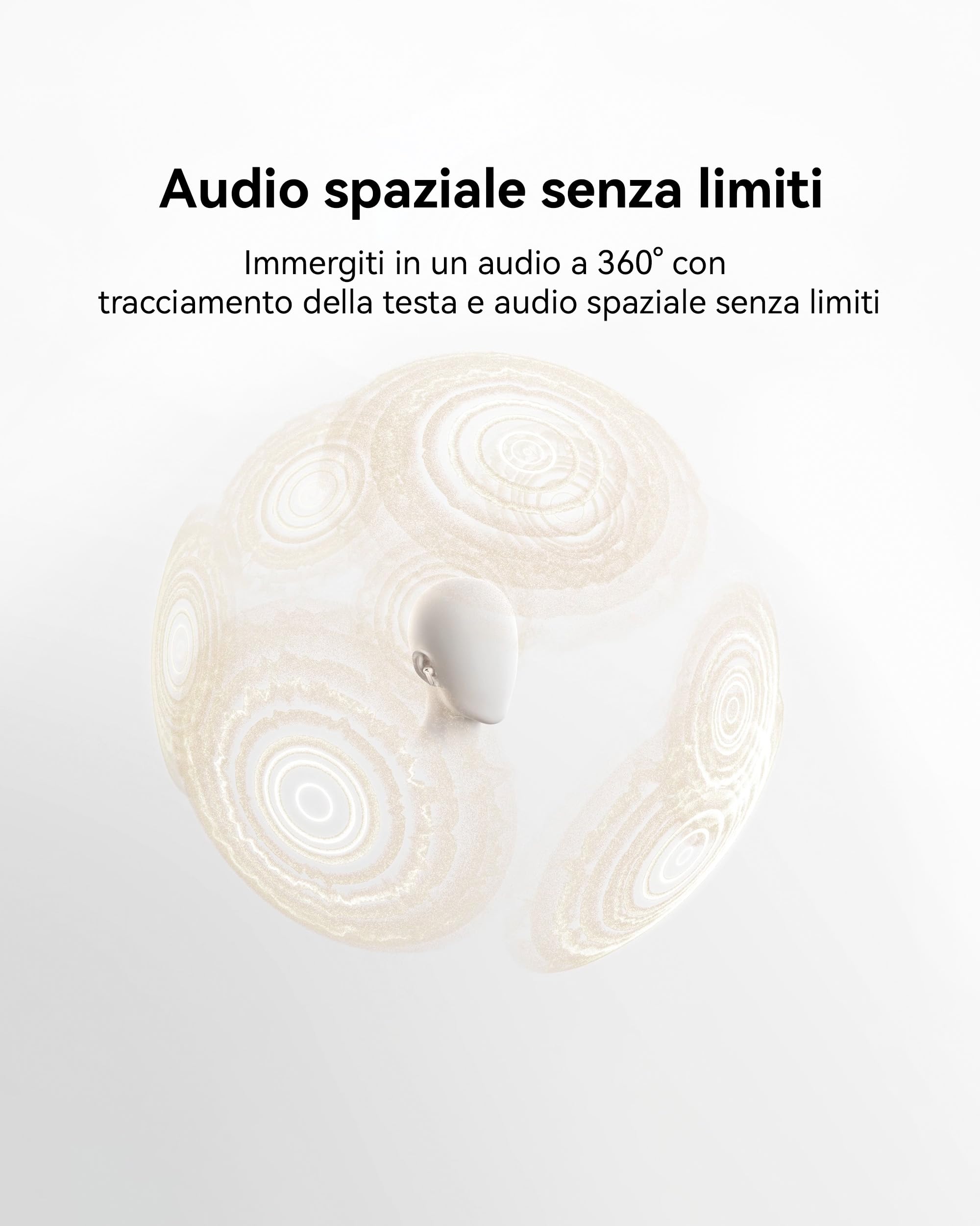 HUAWEI FreeBuds Pro 5 Cuffie Wireless Bluetooth, Cancellazione del Rumore con AI Dual-Engine per Business e Ufficio, Vestibilità Sicura con Suono Immersivo, Chiamate Stabili, IP57, Garanzia di 30 mesi
