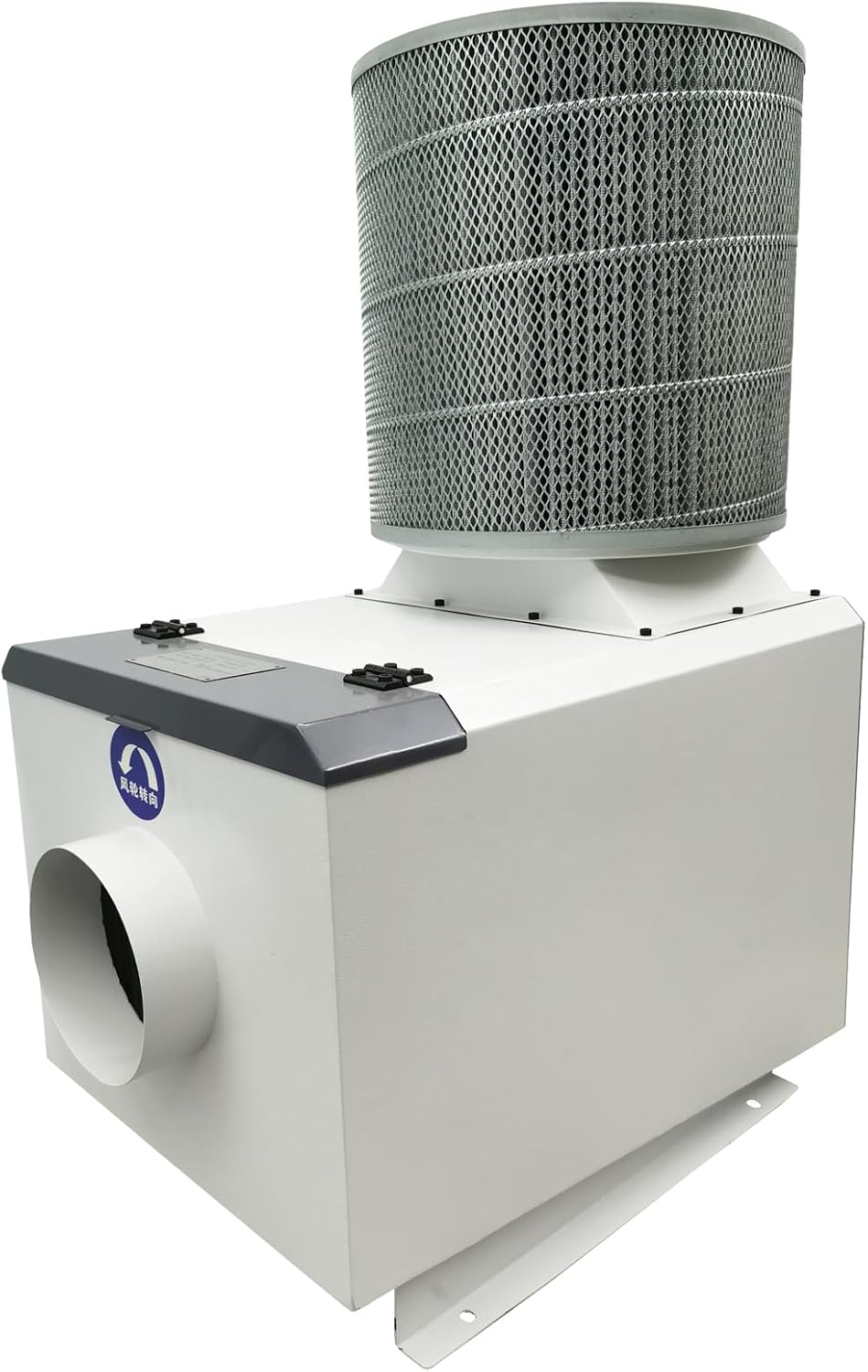 2HP CNC Machine Tool Processing Center Oil Mist Collector Industrial Soot Purifier Filter 1000-1117CFM Oil Mist Separator for CNC Lathe Cleaner 220V/3PH