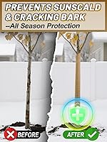 Vista 5 de ANPHSIN 4 Rollos de Envolturas de Arpillera Natural para Árboles - 7.8in × 9.8ft Rollos de Arpillera de Invierno, Envoltura Protectora para Tronco