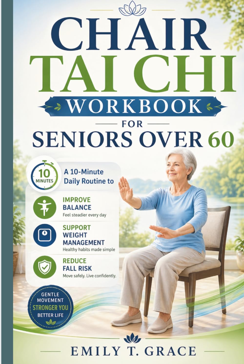 Chair Tai Chi Workbook for Seniors Over 60: A 10-Minute Daily Routine to Improve Balance, Support Weight Management, and Reduce Fall Risk