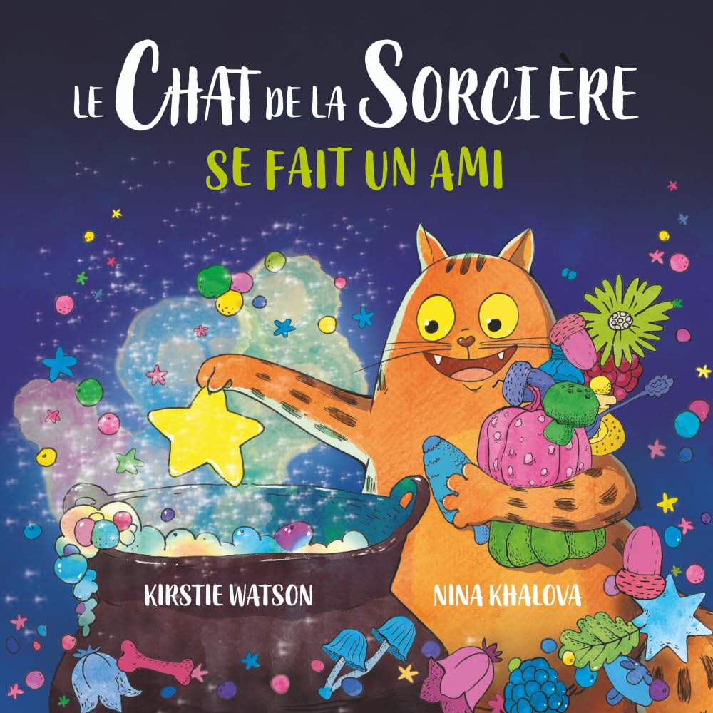 Le Chat de la Sorcière se fait un ami: Album jeunesse magique et interactif dès 2 ans