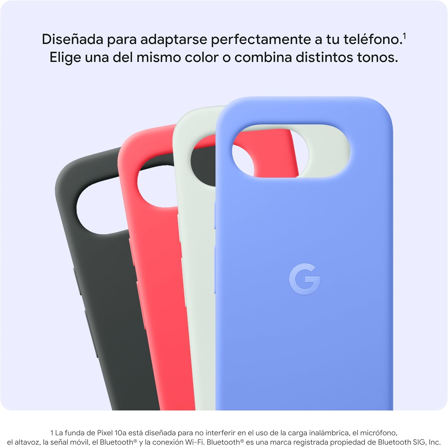 Google Pixel 10a – 7 años de Pixel Drops, más de 30 Horas de batería, Asistente de Cámara, Gemini Live – Obsidiana, 128GB + Funda de Pixel 10a – Fabricada con plástico Reciclado – Gris Niebla 11