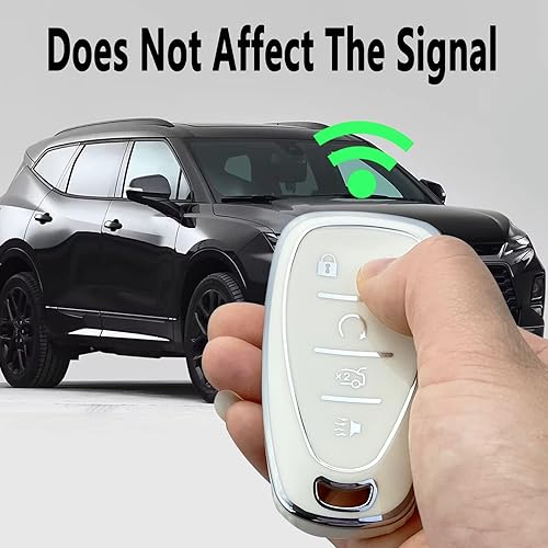 Miniatura 6 de Funda para llavero compatible con Chevy Camaro Cruze Equinox Malibu Traverse Blazer Volt Bolt Sonic Trax