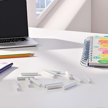 50Pcs White Rubber Eraser Refill with Refills Replacement Sketch Erasers,Mechanical Pencil Eraser Refills,Erasers and Correction Products, 5 * 25mm Suitable for School,Office Lovely and Attractive