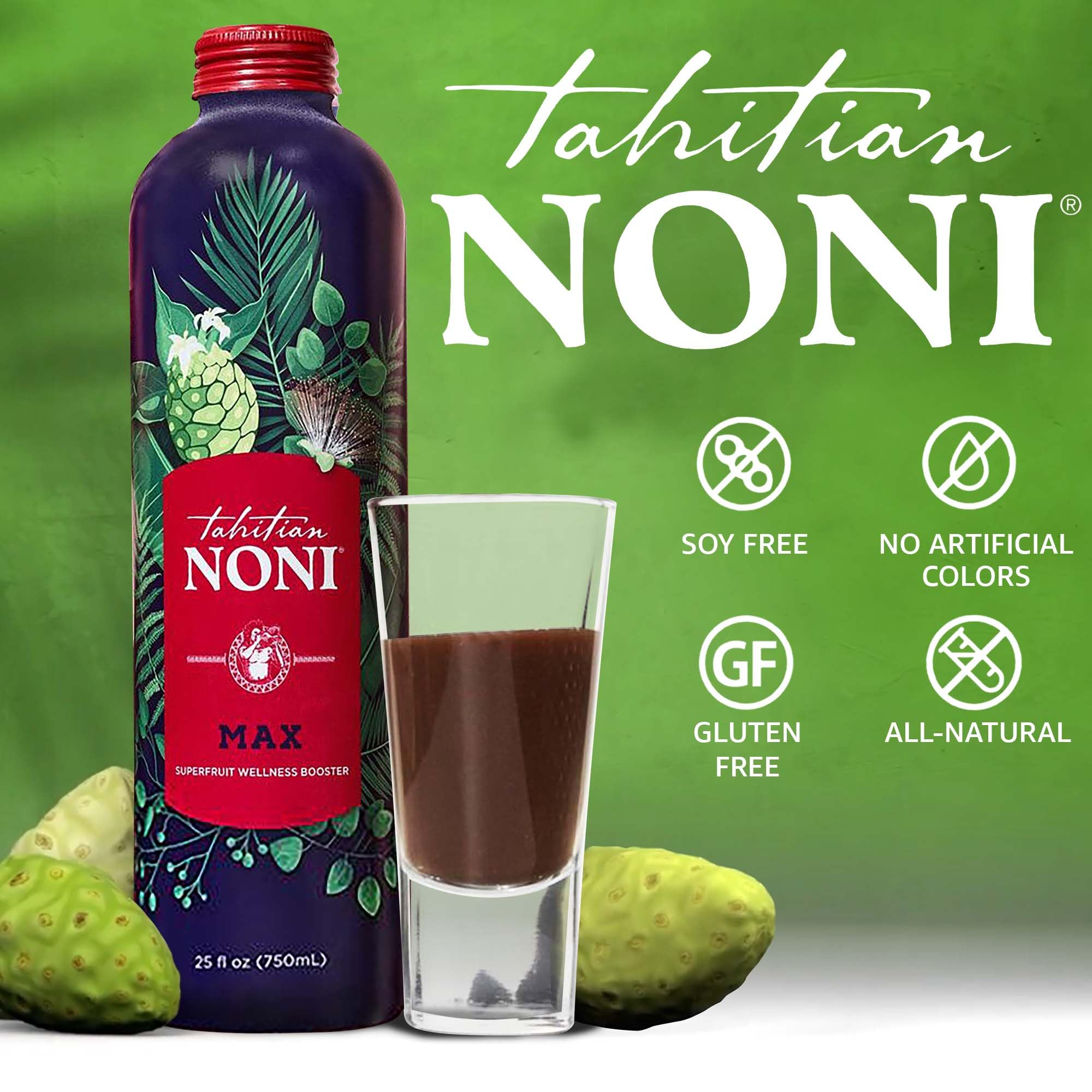 Amazon.com : TAHITIAN NONI MAX Wellness Super Fruit Drink 