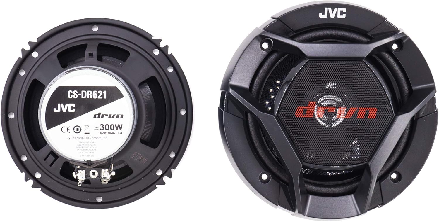 Emuva view of JVC CS-DR621 speaker, showing terminal connections