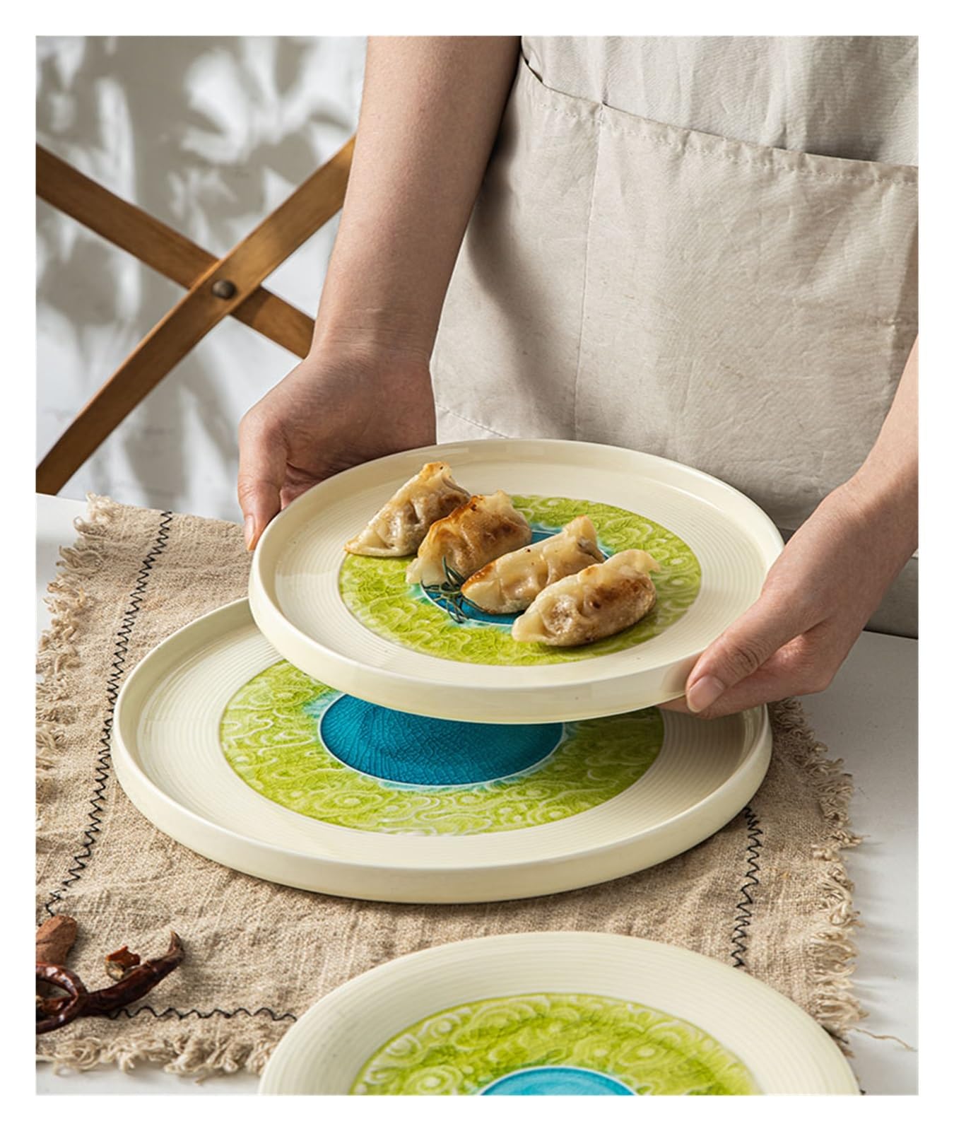 Talerz do serwowania kreatywny ceramiczny talerz do steków talerz talerz skandynawski styl domowy talerz śniadaniowy płytka płyta sushi zachodnia płyta talerz deserowy talerz talerz obiadowy