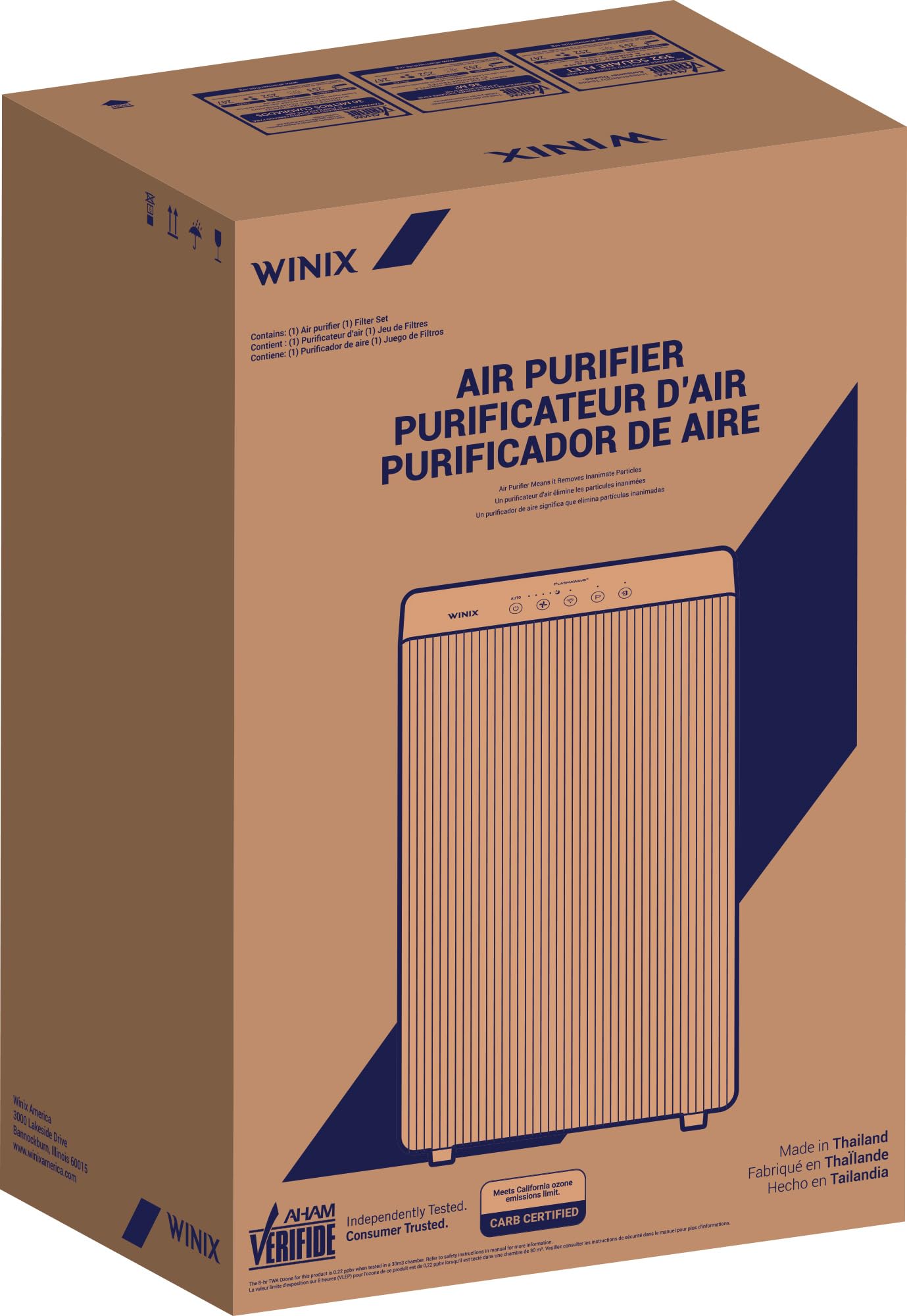 LEVOIT Smart Air Purifier for Home Pets Room up to 1875 ft Vital 200S-P | For Quiet Bedroom at 27dB, AHAM VERIFIDE, Air Quality Monitor, HEPA Sleep Mode for Allergies, Pet Hair and dander, White product image 17