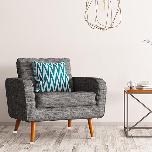 Miniatura 9 de NOLITOY 24 piezas antideslizante para pies de silla, protector de muebles, taburete de piso, pies de muebles, fundas para patas de silla,