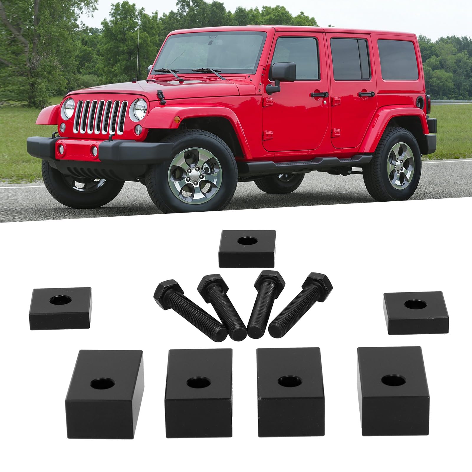 Zestaw do przechylania tylnego siedzenia samochodu CNC stop aluminium zestaw regulacji kąta nachylenia tylnego siedzenia dla JKU/JL 2007-2020+,siedziba