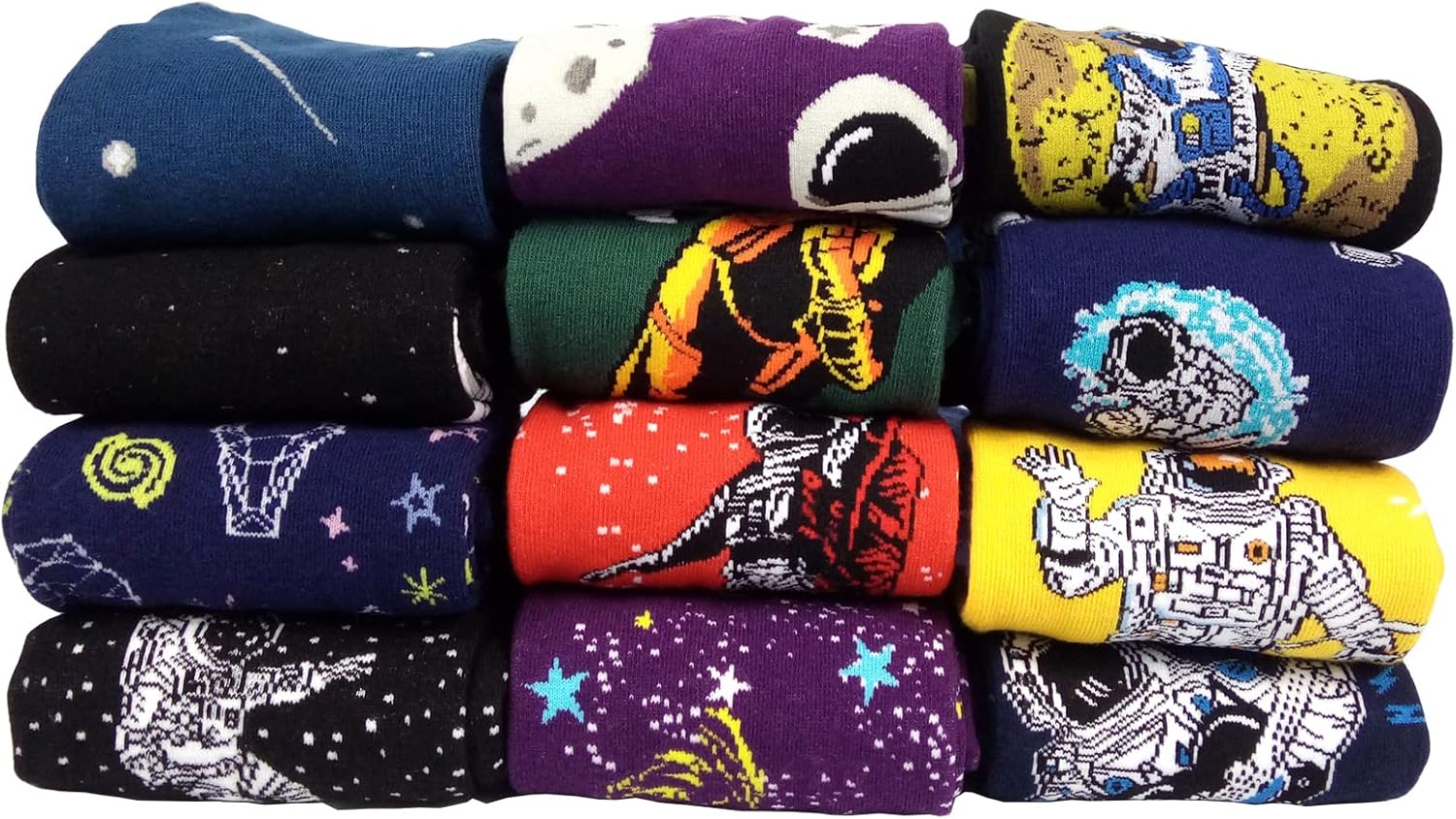 HSELL Mens Funny Pattern Dress Socks Crazy Design Cotton Socks Novelty Gifts for Men - Image 8