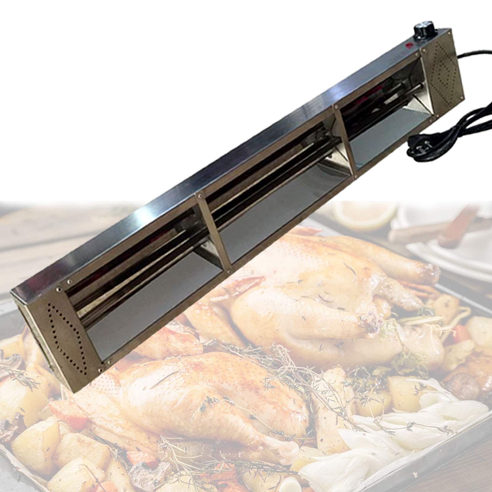 Commerciale Lampada Riscaldante Scaldavivande Lampada Luce del Cucina Buffet Dell'acciaio Inossidabile, Attrezzature e Forniture per Servizi di Ristorazione