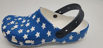 Snappy Rubber Strap for Croc Clog (Black)